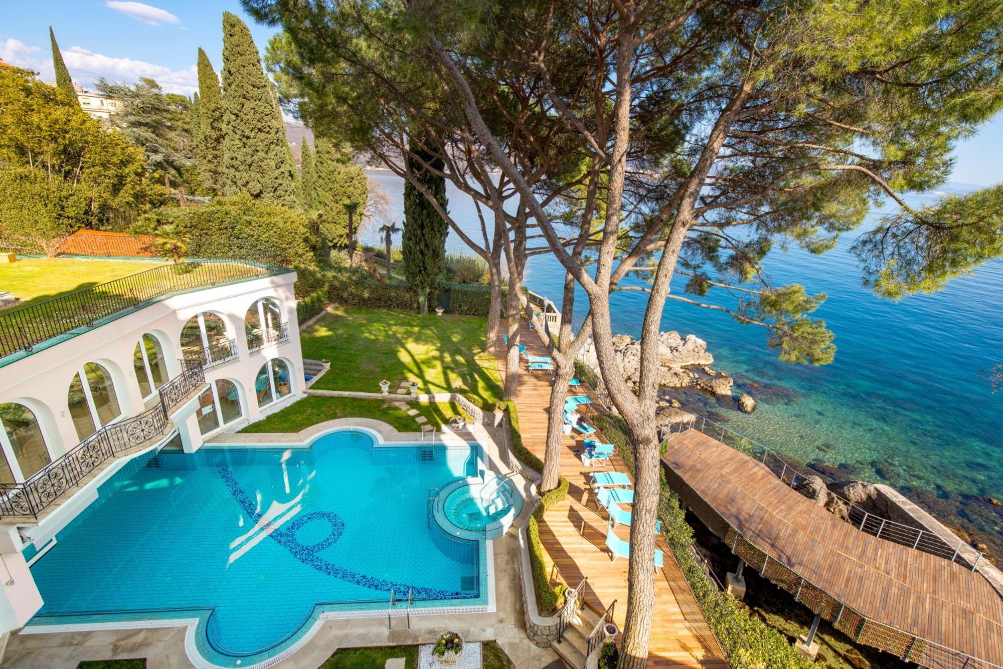 Hotel Miramar Opatija Bagian luar foto