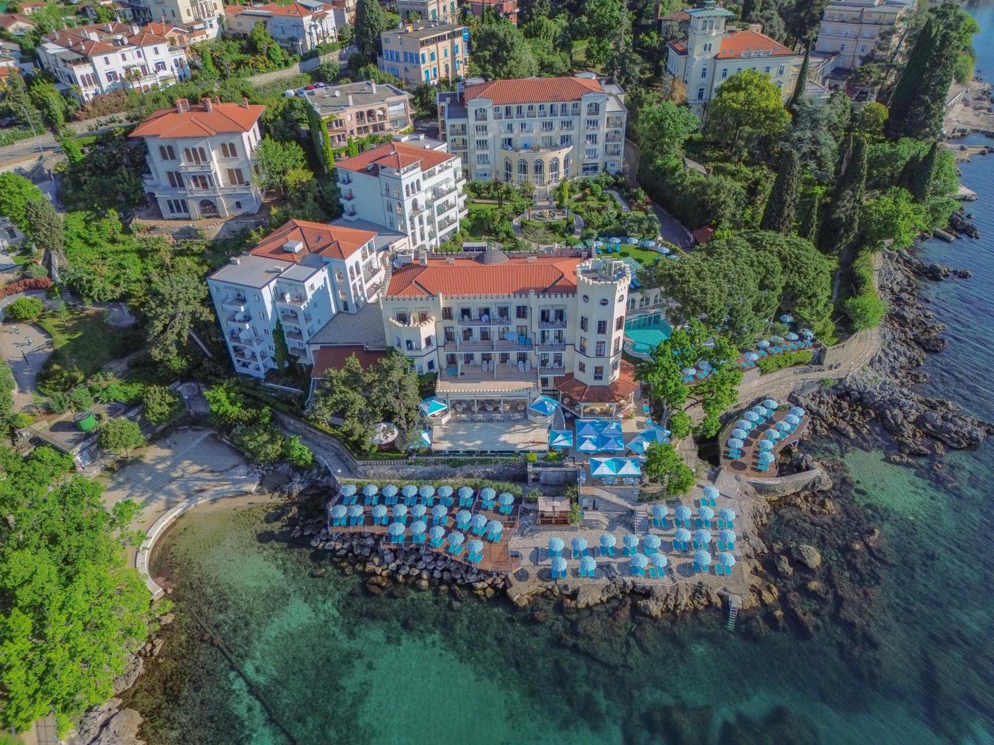 Hotel Miramar Opatija Bagian luar foto