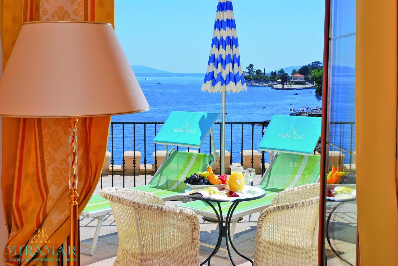 Hotel Miramar Opatija Bagian luar foto