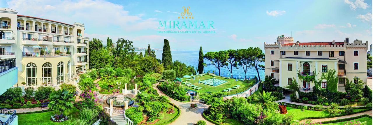 Hotel Miramar Opatija Bagian luar foto