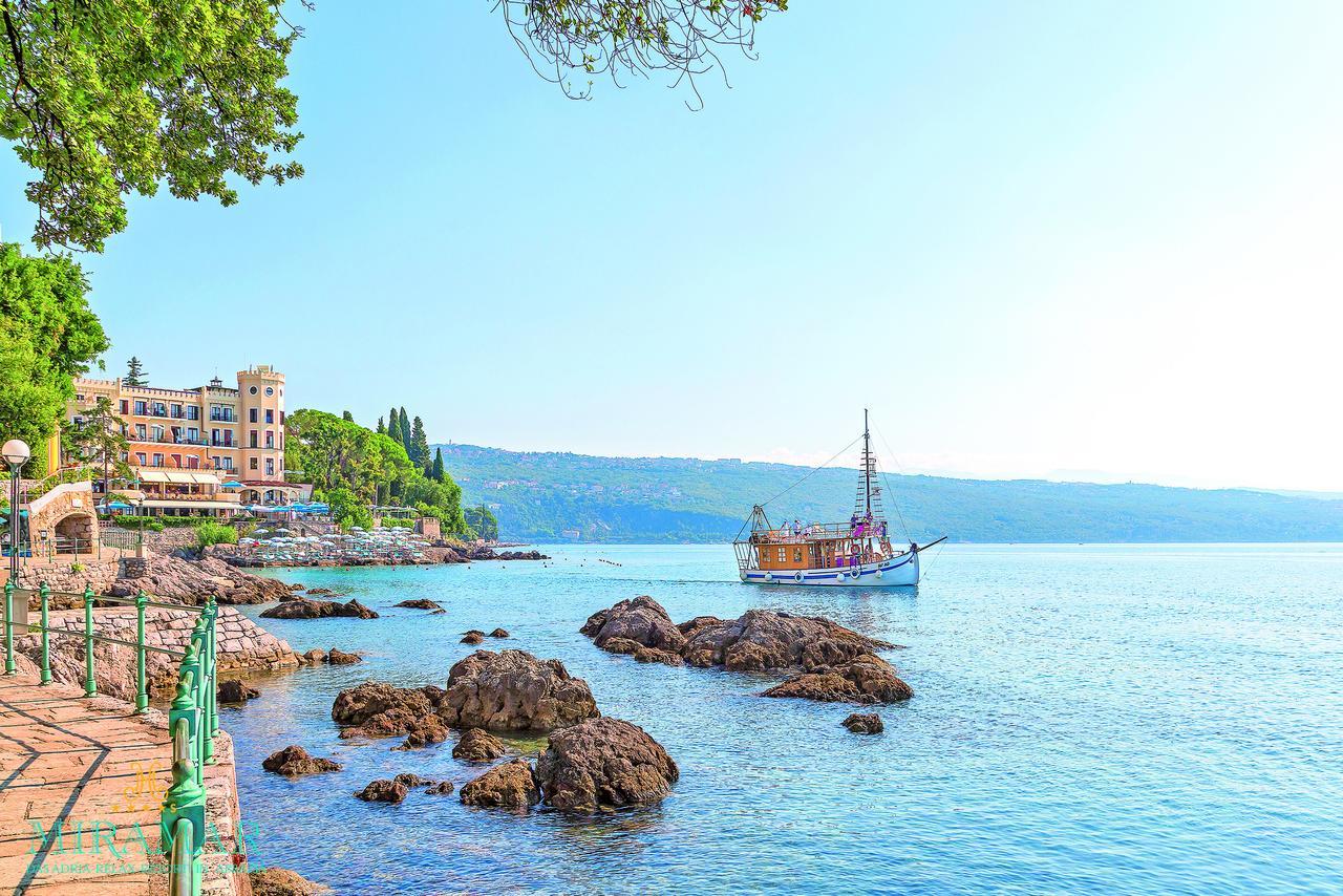 Hotel Miramar Opatija Bagian luar foto