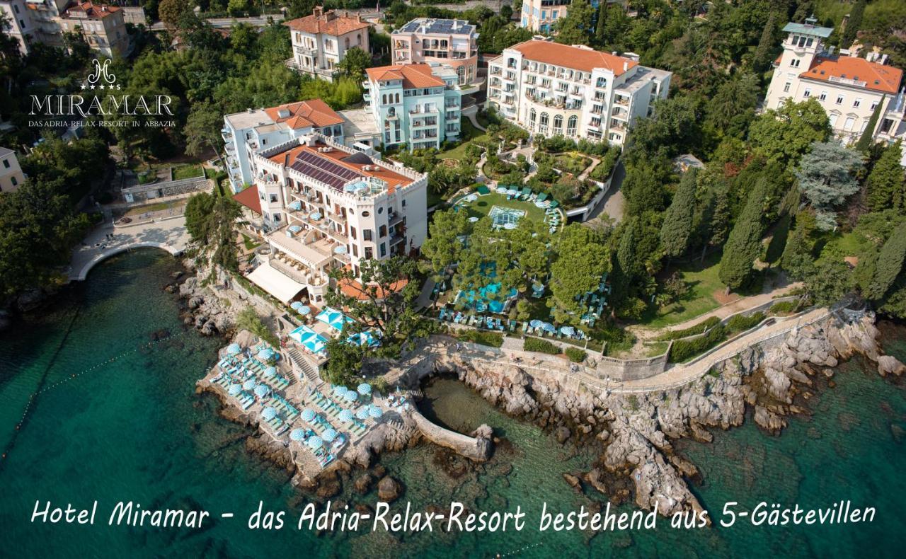 Hotel Miramar Opatija Bagian luar foto
